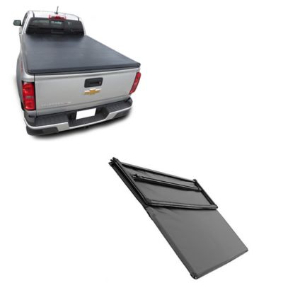 Black Horse Off Road Premier Soft Tonneau Cover TriFold Black fits 2015-2025 GMC Canyon 2015-2025 Chevrolet Colorado