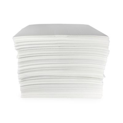 Quick Dam 16 x 18 in. Heavy Cellulose Pads with Stay Put Backing, 100 pk.