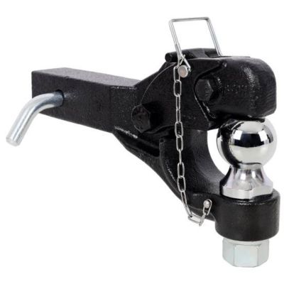 TMB 8 Ton 2 in. Pintle Hitch Receiver with 2 in. Trailer Ball