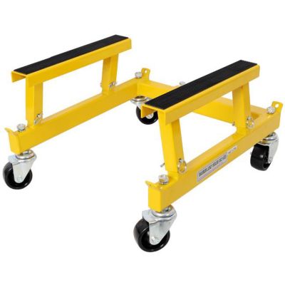 TMB ATV Motorcycle Engine Cradle Dolly 1500 lbs. capacity, Yellow