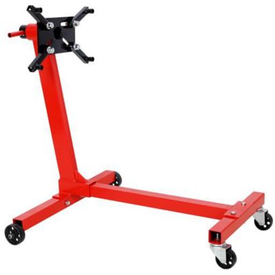TMB Rotating Engine Stand, 1000 lb. Capacity, Red