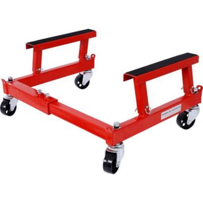 TMB ATV Motorcycle Engine Cradle Dolly 1500 lb. Capacity, Red