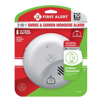 Image showing  Sealed 10 Year Battery 2 in 1 Smoke and CO Alarm
