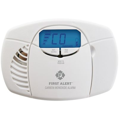 First Alert Battery-Powered Carbon Monoxide Alarm with Backlit Digital Display