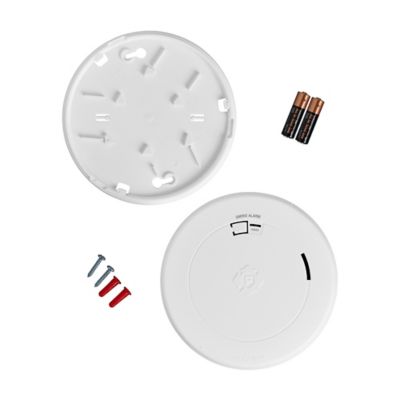 Image showing  Battery-Operated Smoke Alarm with Slim Profile