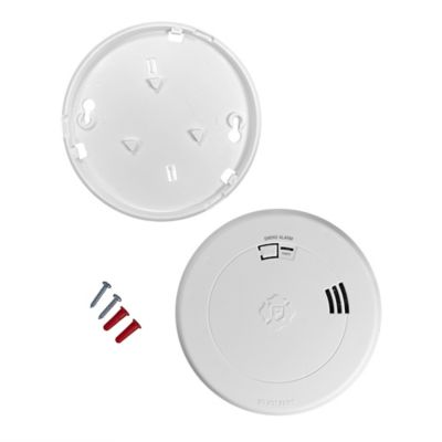 Image showing  Sealed 10 Year Battery Smoke Alarm with Voice and Location Alerts and Slim Profile