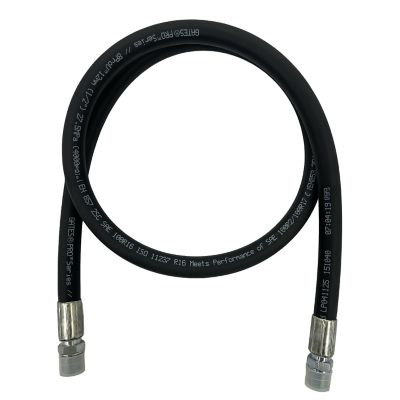 Magister Hydraulics Hydraulic Hose Assembly 1/2 in. ID x 48 in. Length, NPT Male Straight