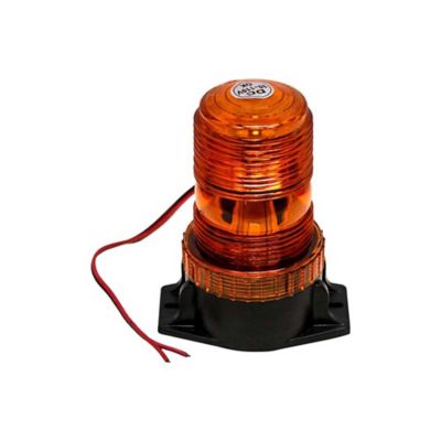 Tiger Lights LED Warning Beacon Light Flashing Amber Solid Mount
