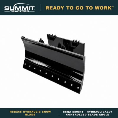 Summit Tractors 66 in. SSQA Hydraulic Snow Blade