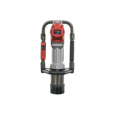 Titan Post Driver Residential 2.5 in. Diameter Electric 40V DC with 2 4Ah Batteries