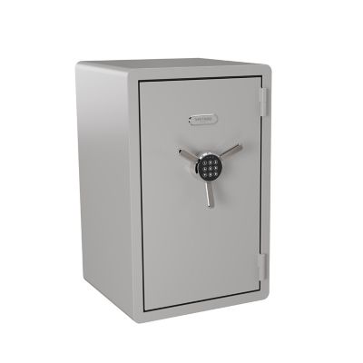Sanctuary 4.7 cu. ft. Electronic Lock Select Fire/Waterproof Home and Office Safe, Frost Gray Gloss Metallic