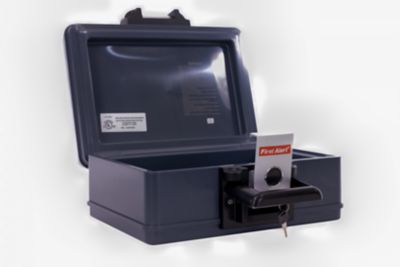Image showing  .17 cu. ft. Fireproof Security Safe, 30 min. Fire rating 1550, Fire Proof UL Rated Fire Chest.