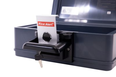 Image showing  .17 cu. ft. Fireproof Security Safe, 30 min. Fire rating 1550, Fire Proof UL Rated Fire Chest.