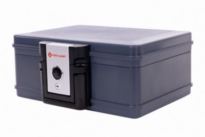 First Alert .17 cu. ft. Fireproof and Waterproof Security Safe 30 min. Fire rating 1550, Fire Proof UL Rated Fire Chest.