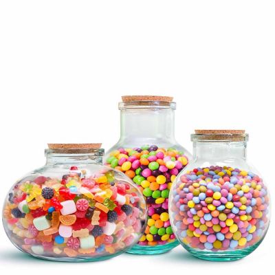 Couronne Co. Very Large Decorative Recycled Glass Jar