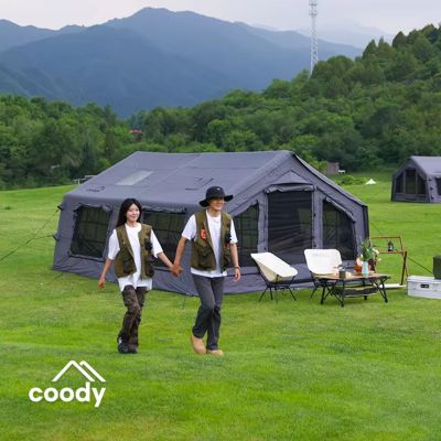 Image showing  Coody 17.2 Inflatable Tent House, Grey