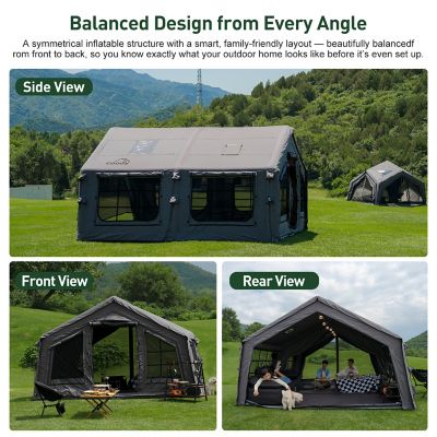 Image showing  Coody 17.2 Inflatable Tent House, Grey