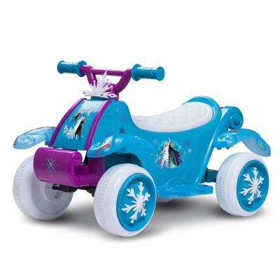 Kid Trax Toddler Disney Frozen 2 Electric Quad Ride On Toy, 6 V Battery and Charger Included