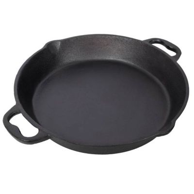 TMB 17 in. Pre-Seasoned Cast Iron Skillet