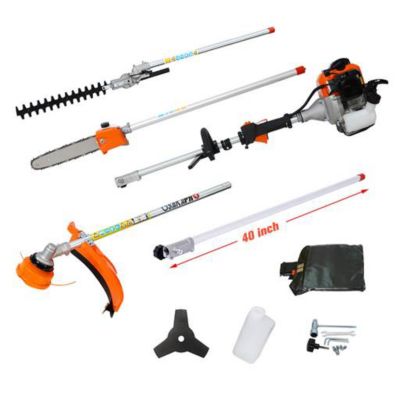 Osakapro 5 in 1 Multi-Functional Brush Cutter, 56cc 2-Cycle, EPA Compliant