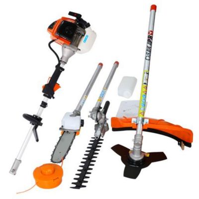 Osakapro 4 in 1 Multi-Functional Brush Cutter, 63cc 2-Cycle, EPA Compliant