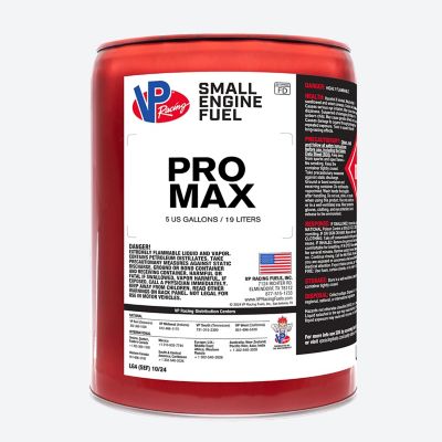 VP Racing ProMax 50:1 Premixed, 5 gal. Pail