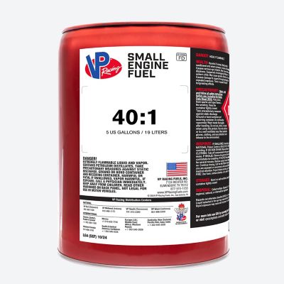 VP Racing 40:1 Premixed 5 gal. Pail