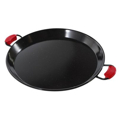 Ringg Indoor/Outdoor Enameled Carbon Steel Cooking Pan, 18 in./12 Servings