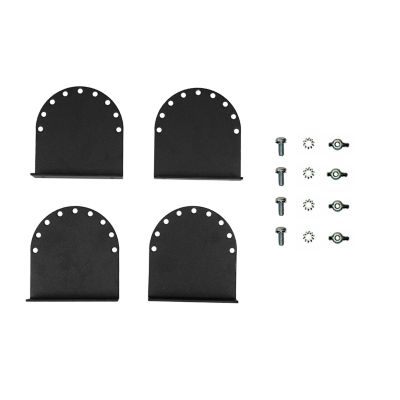 Kalglo WL-6535 Wall Mounting Brackets for Infrared Heaters, Black
