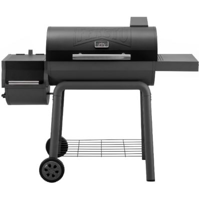 Feasto 30 in. Charcoal BBQ Grill, 815 Sq.In Total Cooking Space Outdoor Grill with Offset Smoker and Side Table