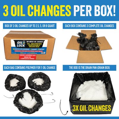 Image showing Oil Lock EZ Oil Change, 3 pk, Medium
