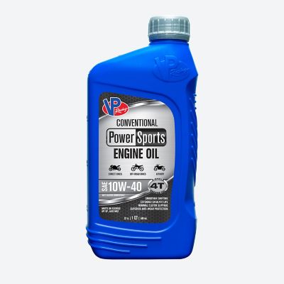 VP Racing 4T Conventional SAE 10W-40, 1 qt.