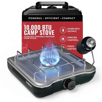 Gas One Single Propane Burner Camp Stove Midnight Blue