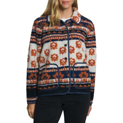 Eddie Bauer Aztec Sherpa Shirt Jacket
