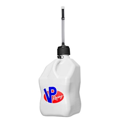 VP Racing Motorsport Container 5.5 gal. With Deluxe Hose White
