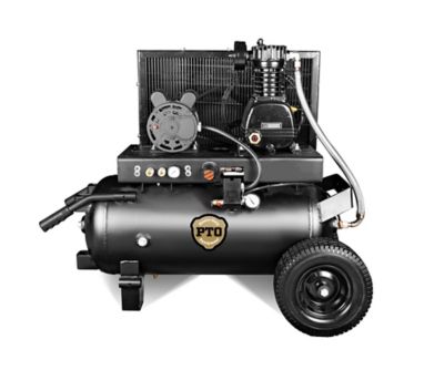 PTO Heavy Duty Equipment 2 hp 110 20 gal. Air Compressor