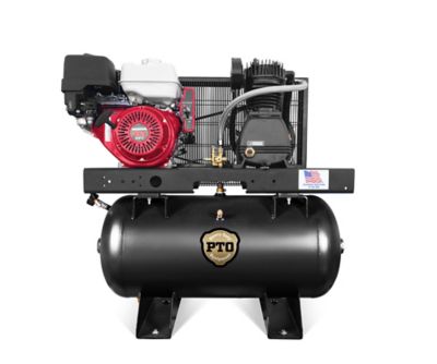 PTO Heavy Duty Equipment Gx390 Honda Engine Driven 30 gal. With Lh4 2 Cylinder Pump