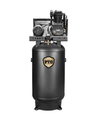 PTO Heavy Duty Equipment 5 hp, 220V 80 gal. Air Compressor