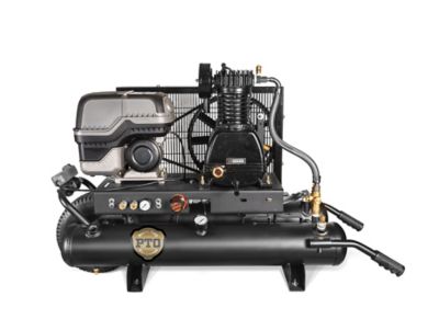 PTO Heavy Duty Equipment 3 hp Battery Powere 10 gal. Compressor