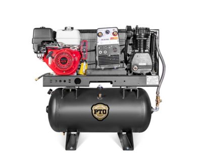 PTO Heavy Duty Equipment GX390 Honda Engine Driven Compressor-Generator-Welder