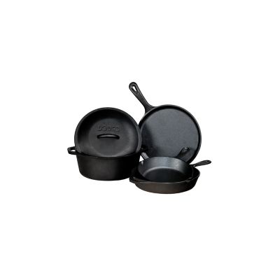 Lodge Cast Iron Lodge 5 pc. Set With Field and Stream Logo