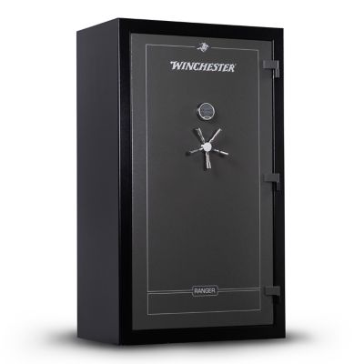 Winchester Safes Ranger 44 CF Safe, Two-Tone Slate & Black, 55-Gun, 45 Min FR