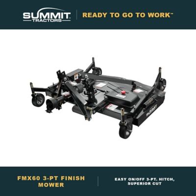 Summit 60 in. 3-Point Finish Mower