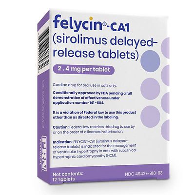 Felycin-CA1 (Sirolimus Delayed-Release Tablets), 12 Tablets