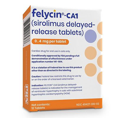 Felycin-CA1 (Sirolimus Delayed-Release Tablets), 12 Tablets