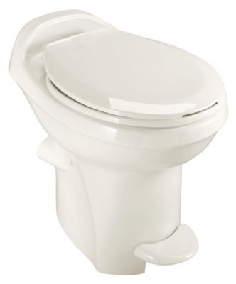 Thetford Aqua-Magic Style Plus High Profile Toilet, with Round Seat, Bone