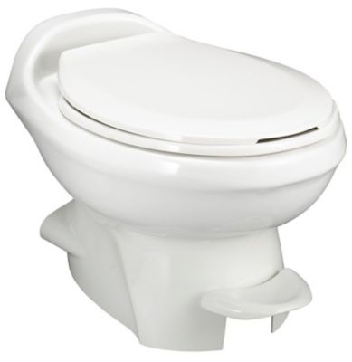 Thetford Aqua-Magic Low Profile Toilet, with Round Seat, White