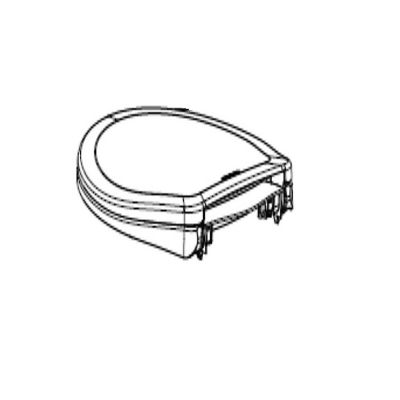 Thetford Aqua-Magic VI Toilet SloClose Seat and Lid, Round, White