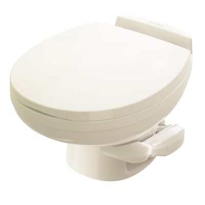 Thetford Aqua Magic Residence Toilet, Low Profile with Round Seat, Bone