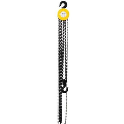 TMB 3 Ton Manual Chain Hoist 6600 lb. Capacity, Yellow
